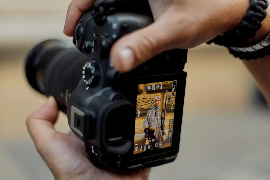 Renan no início, como fotógrafo